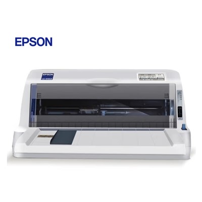 爱普生（EPSON）票据打印机  LQ-615KII针式打印机 发票打印机平推票据增值税控打印机                         