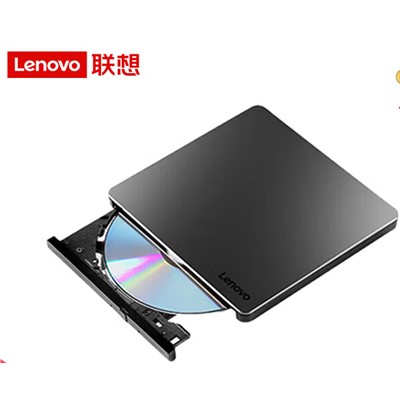 联想（Lenovo）DB85 光驱 外置DVD刻录机8倍速铝合金Type-C/USB外置光驱 移动光驱