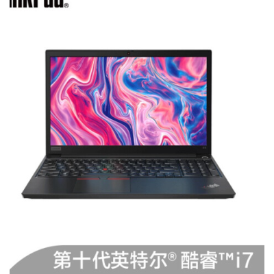 联想ThinkPad E15(03CD)酷睿版 英特尔酷睿i7 15.6英寸轻薄笔记本电脑(i7-10510U 8G 512GSSD 2G独显 FHD)黑 