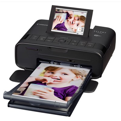 佳能（Canon）喷墨打印机 SELPHY CP1300 手机照片打印机 黑色 迷你 家用 便携 手机wifi连接